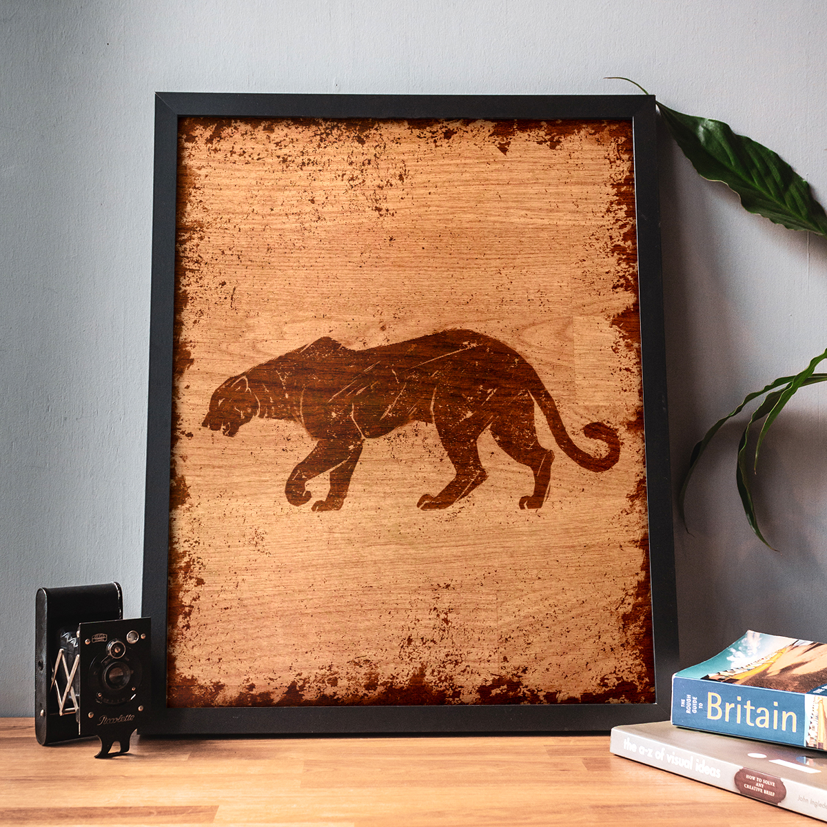 Panther | The Wild Range | Animal Art | Office Wall Art | Fine Art Animal Print